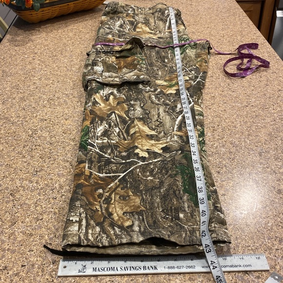 Realtree Camouflage Cargo Hunting XL 40/42 Pants WM-NJC - Picture 17 of 17